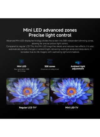 TV S Mini LED 55" 2025 | 4K QD-MiniLED | 144Hz refresh rate | Dolby Audio/Dolby Atmos/DTS-X​ | Powerful AI engine for image enhancement L55MASPLME Black - view 3