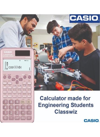 Casio Pink Scientific Calculators Non Programmable 10 + 2 digits 417 Functions FX 991ESPLUS2 PKWDT, FX 991ESPLUS2PKWDT Pink - view 3