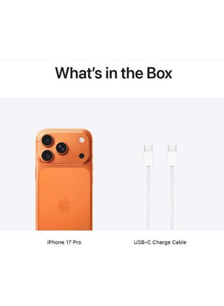 iPhone 17 Pro Max 256 GB (eSIM only) Cosmic Orange 5G With FaceTime - Middle East Version - view 5