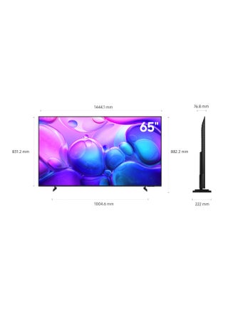 Samsung 65 Inch QLED TV, Q6F, 4K, Q4 Lite Processor, 100% Color Volume with Quantum Dot, Samsung Knox Security, Endless Free Content, Smart TV, QA65Q6FAAUXZN (2025 - UAE Version) QA65Q6FAAUXZN black - view 3